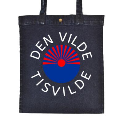 Den Vilde  Tisvilde blue red white text denim Thumbnail