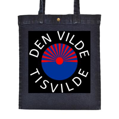 Den Vilde  Tisvilde blue red white text denim Thumbnail