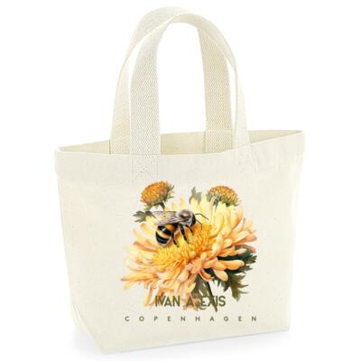 Yellow flowers and bee Thumbnail