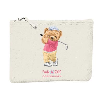 Teddy golfer pink Thumbnail