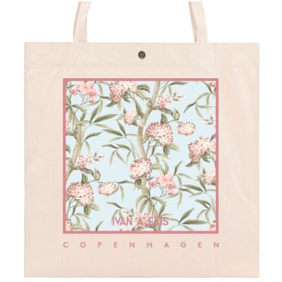 Flowers pastel pink on mint Thumbnail