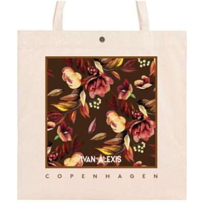 Autum flowers on brown Thumbnail