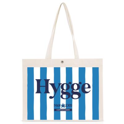 Hygge allover strip Navy Thumbnail