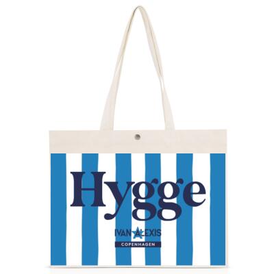 Hygge allover strip Navy mini Thumbnail