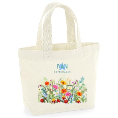 vild flower on squer bag Thumbnail