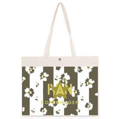 BURNT OLIVE Striped daisy bloom ivan Thumbnail