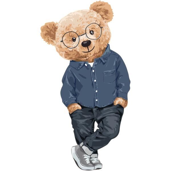 Teddy dennim shirt Thumbnail