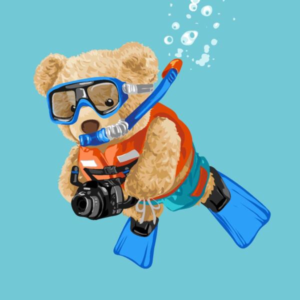 Teddy diver Thumbnail