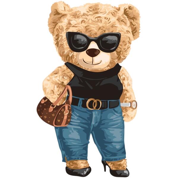 Teddy hot chik and bag Thumbnail