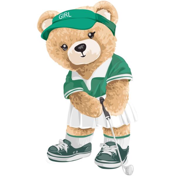 Teddy golf girl  1  Thumbnail