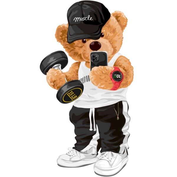 Teddy muscle man Thumbnail