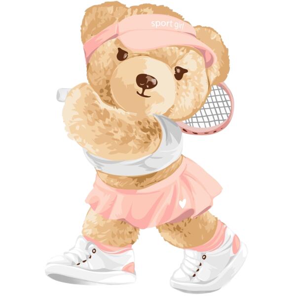 Teddy tennis girl Thumbnail