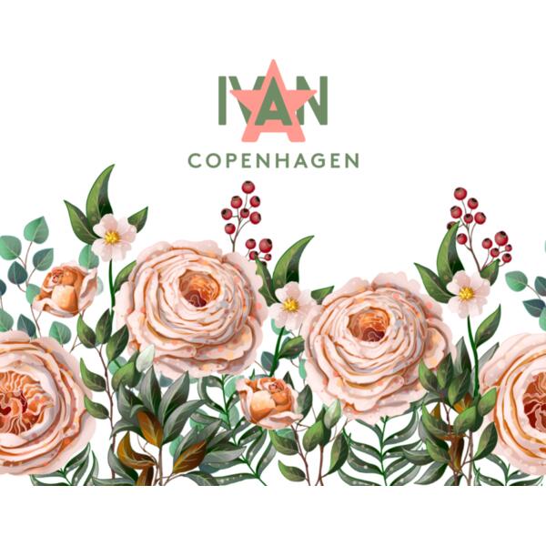 BABY PINK BLOMSTER HALV ALL OVER Thumbnail