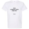 Nice - Unisex 100% organic cotton T-shirt 155g (03259) Thumbnail