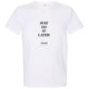 Nice - Unisex 100% organic cotton T-shirt 155g (03259) Thumbnail