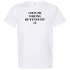 Nice - Unisex 100% organic cotton T-shirt 155g (03259) Thumbnail