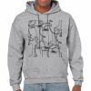 Heavy Blend  Adult Hooded Sweatshirt - BT 18500 Thumbnail