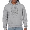 Heavy Blend  Adult Hooded Sweatshirt - BT 18500 Thumbnail