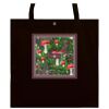 BLACK 3024 45X45 cm Square Bag Thumbnail