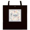 BLACK 3024 45X45 cm Square Bag Thumbnail