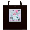 BLACK 3024 45X45 cm Square Bag Thumbnail