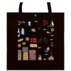 BLACK 3024 45X45 cm Square Bag Thumbnail