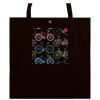 BLACK 3024 45X45 cm Square Bag Thumbnail